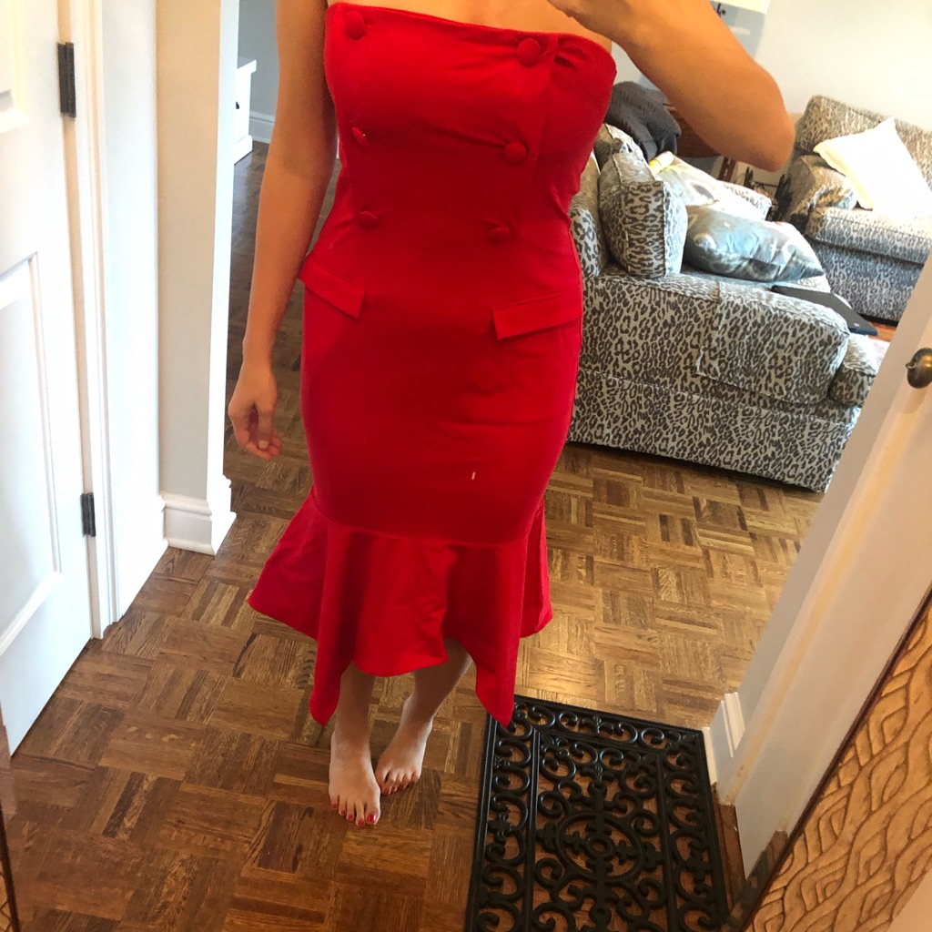 Chrissy Teigen Revolve Collaboration Dress